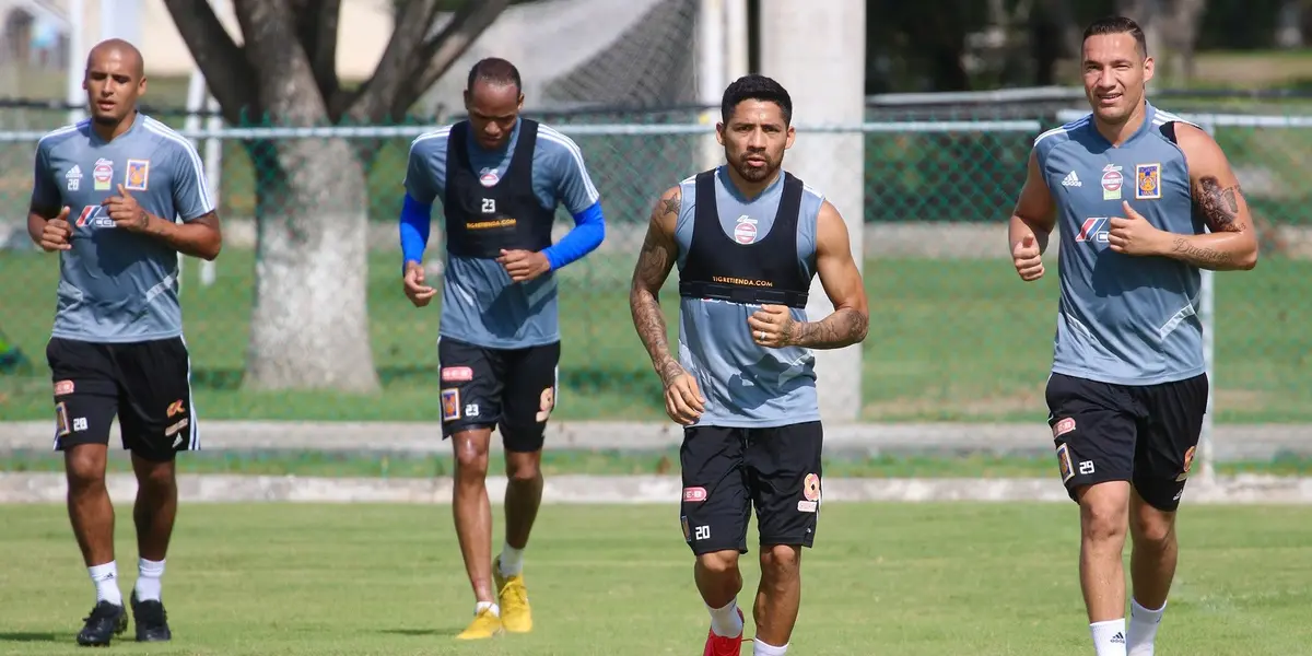 Academias felinas estuvieron presentes en el entrenamiento de Tigres hoy.