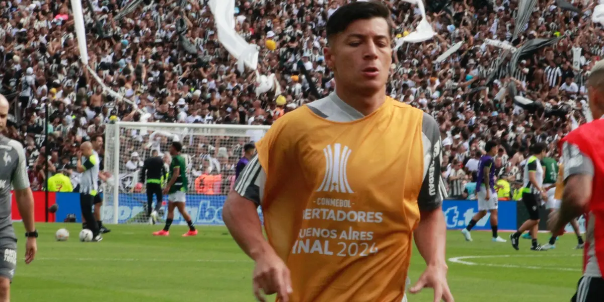 Alan Franco en la final de Libertadores / @StudioFutbol