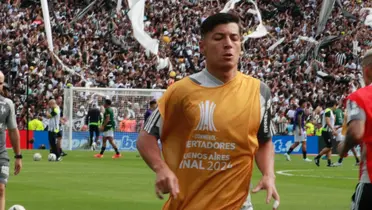 Alan Franco en la final de Libertadores / @StudioFutbol