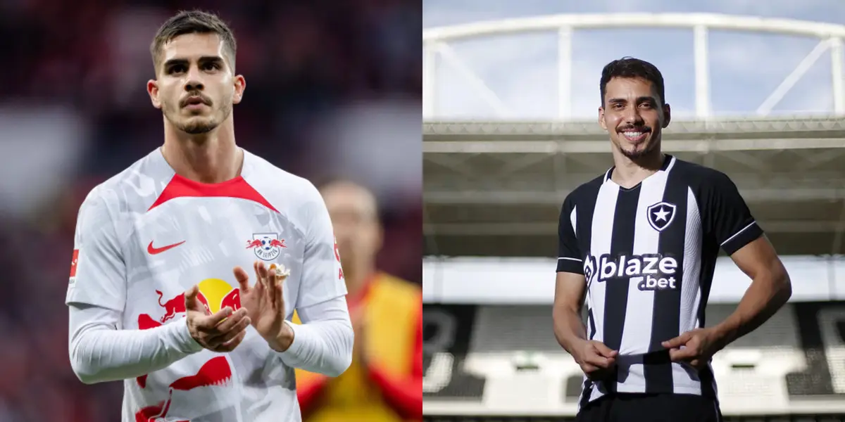 Alan Franco y André Silva podrían reforzar a Tigres en 2025 / Fotos: X