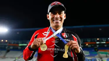 Aldo Rocha en el bicampeonato / @Atlas