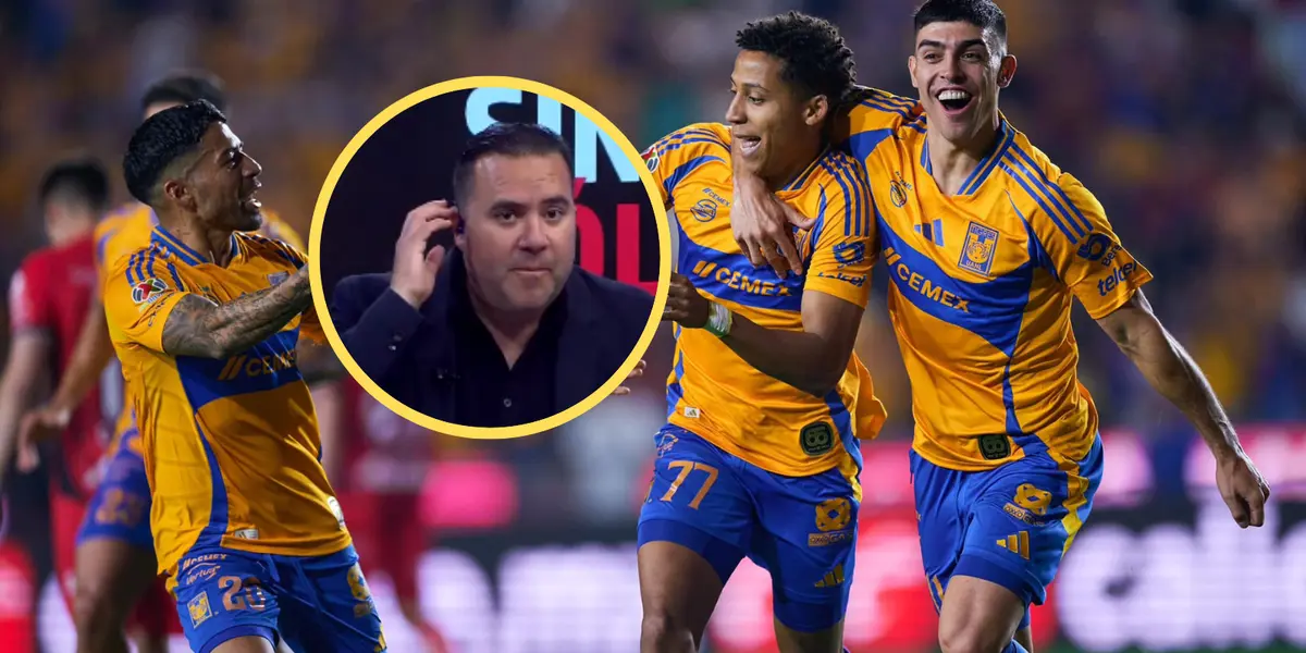 Aldo Rodríguez y Club Tigres Foto: Captura de X y Tigres UANL