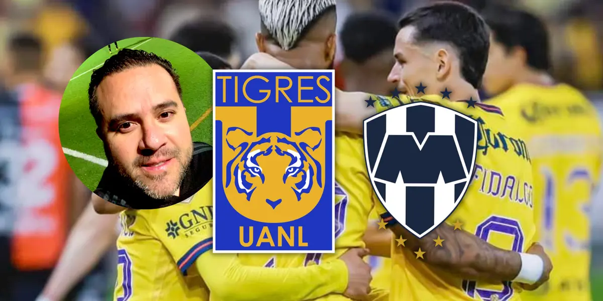 Aldo Rodríguez y un nuevo dardo al Club América Foto: X, Club América y Escudoteca