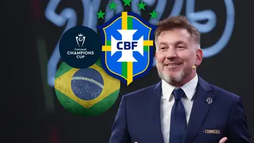 Alejandro Domínguez, Presidente de la CONMEBOL Foto: Conmebol, Pexels y Escudoteca