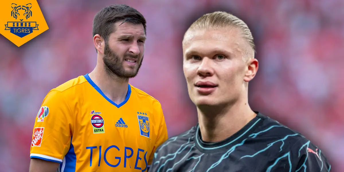 André Gignac y Erling Haaland (Fuente: MEXSPORT / 90 min)