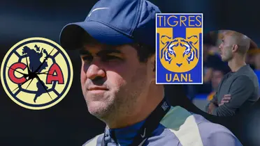 André Jardine Foto: Club América, Escudoteca y Captura de TUDN