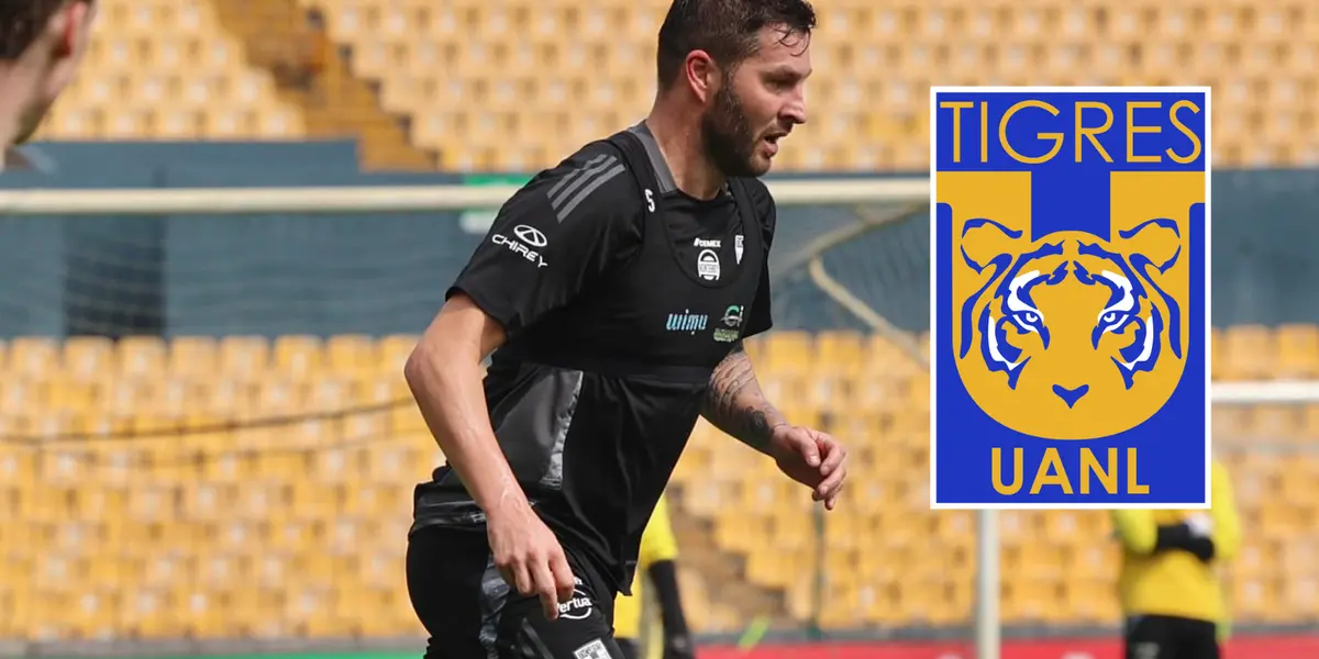 André-Pierre Gigna Foto: Tigres UANL y Escudoteca