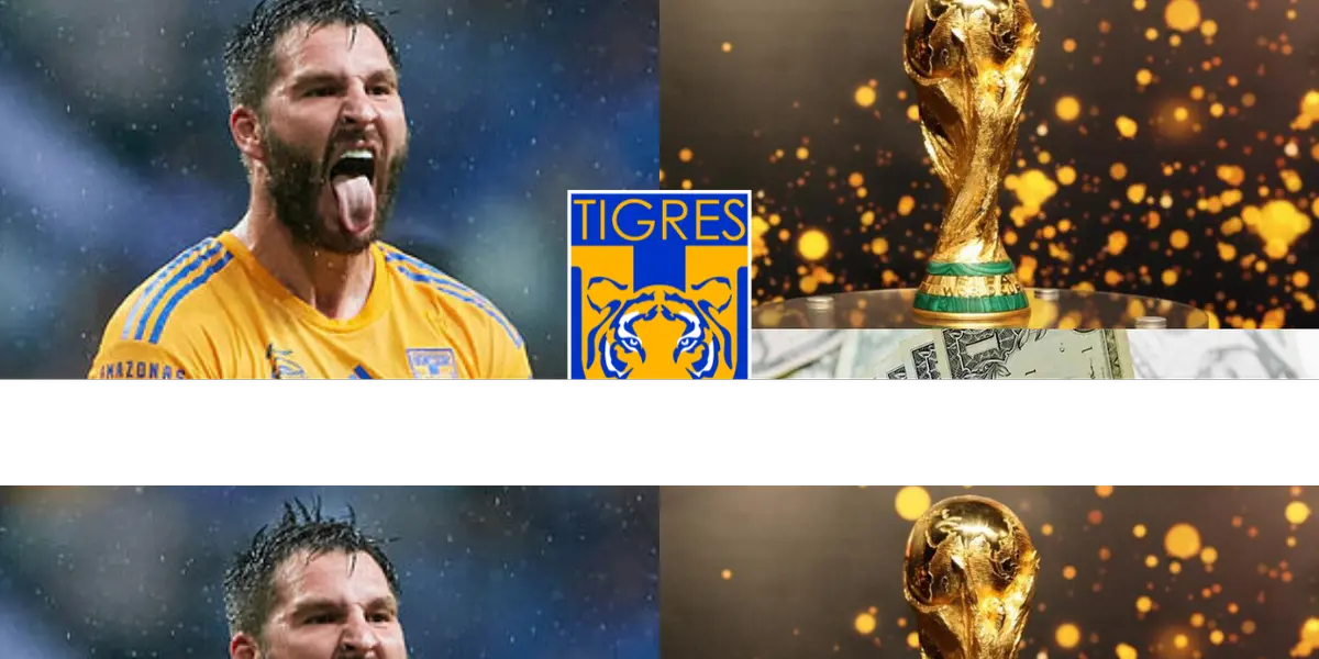 André-Pierre Gignac estuvo atento, mientras sigue entrenando con Tigres, a las recientes novedades sobre un campeón del mundo cercano a él.