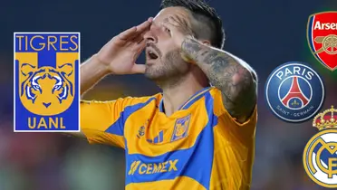 André Pierre-Gignac Foto: Tigres UANL y Escudoteca