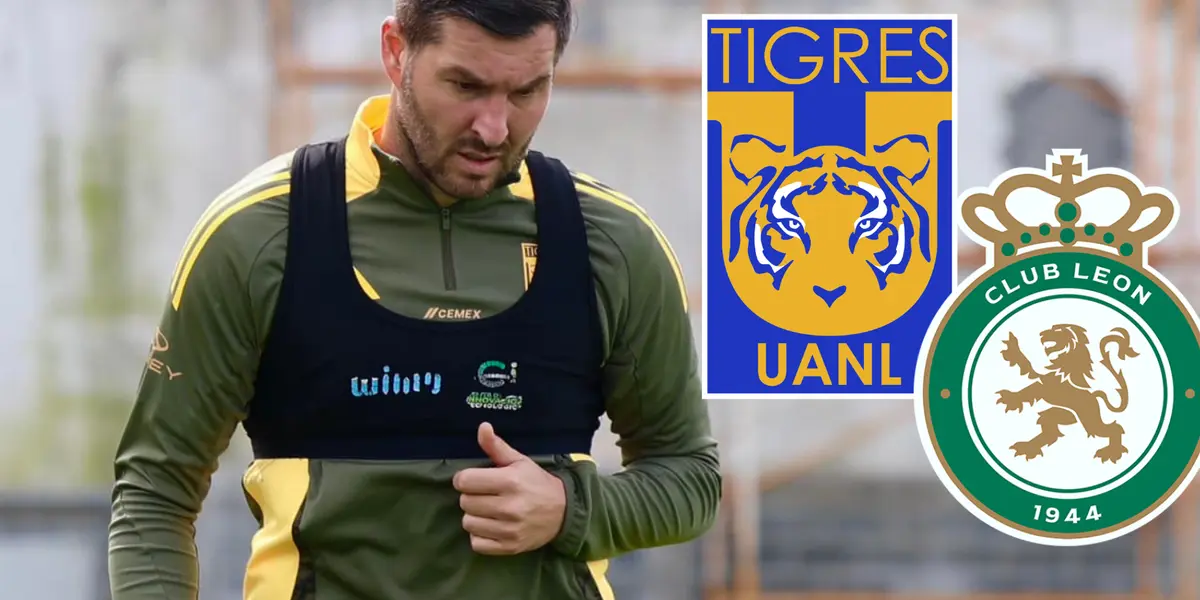 André Pierre Gignac Foto: Tigres UANL y Escudoteca