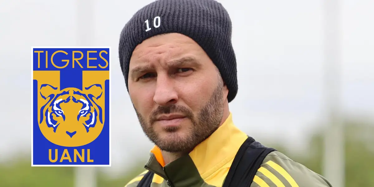 André-Pierre Gignac Foto: Tigres UANL y Escudoteca
