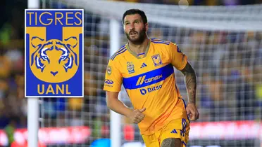 André-Pierre Gignac Foto: Tigres UANL y Escudoteca