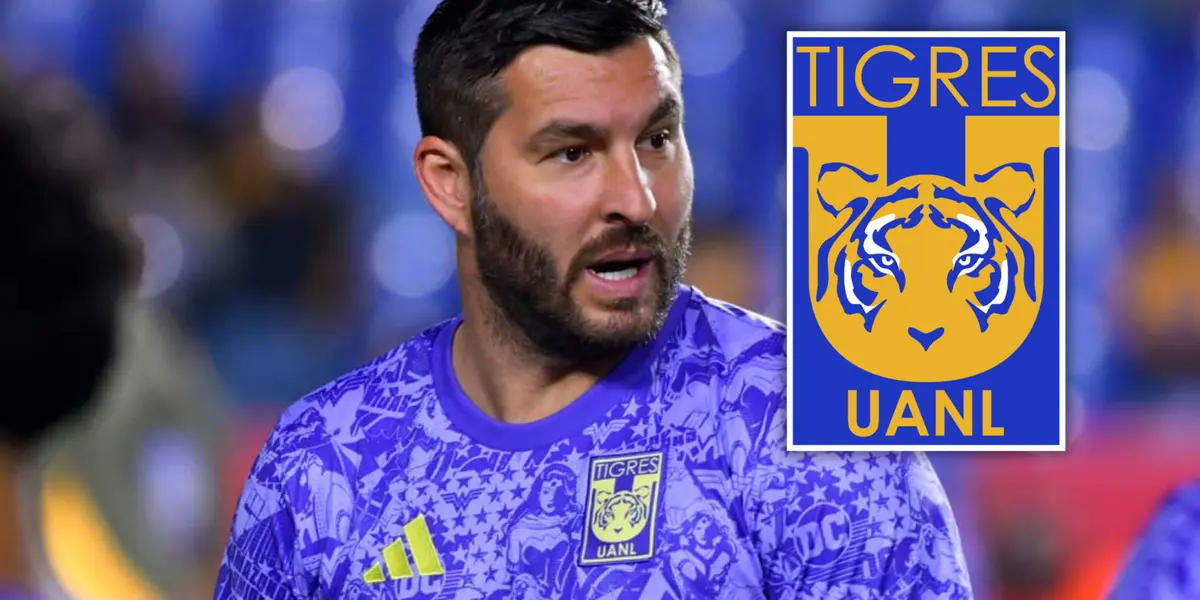 André-Pierre Gignac Foto: Tigres UANL y Escudoteca