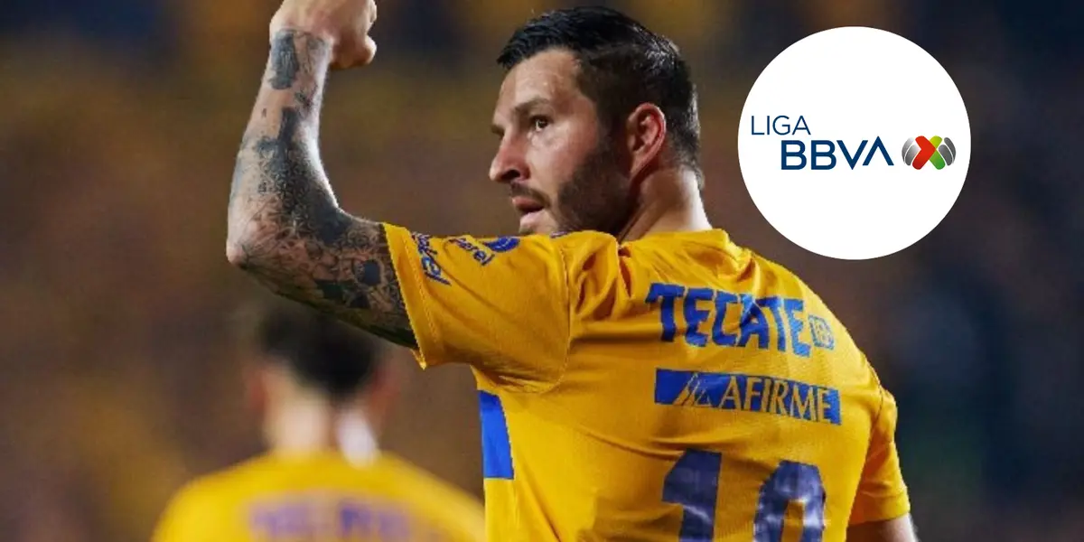 André-Pierre Gignac Foto: Tigres UANL y Escudoteca