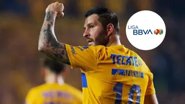 André-Pierre Gignac Foto: Tigres UANL y Escudoteca
