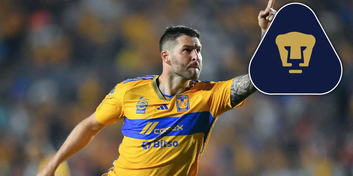 André-Pierre Gignac Foto: Tigres y Escudoteca