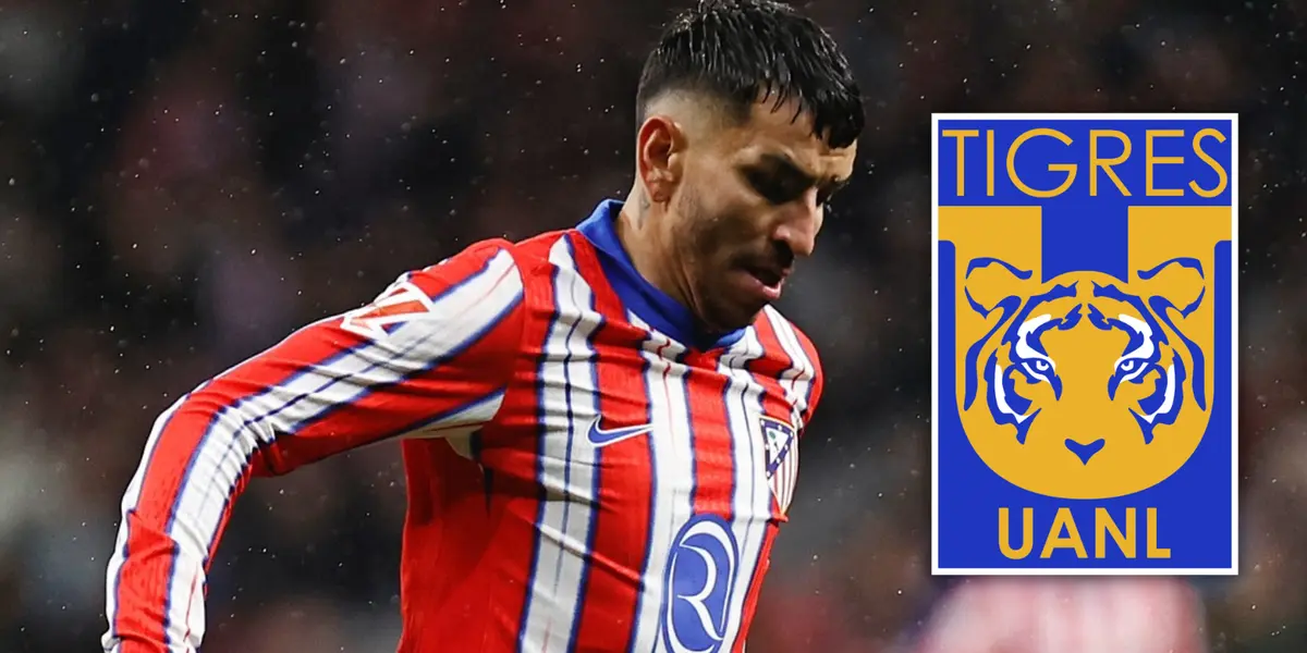 Ángel Correa, actual jugador de Atlético de Madrid quien podría llegar a Tigres