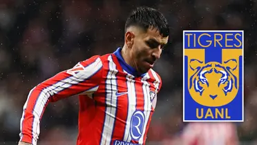 Ángel Correa, actual jugador de Atlético de Madrid quien podría llegar a Tigres