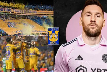 Así lucio la presentación de Messi a comparación de un día normal de Tigres en el Volcán