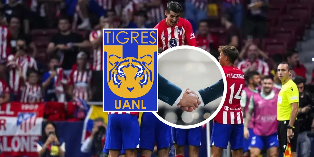 Atlético de Madrid Foto: TyC Sports y Escudoteca