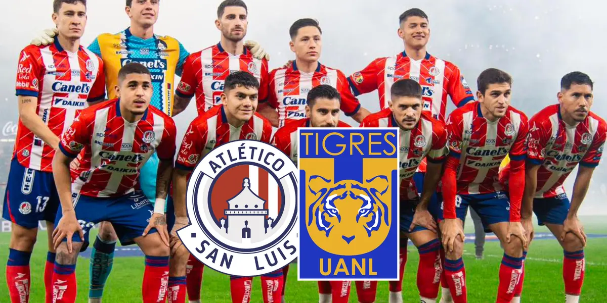 Atlético de San Luis vs Tigres Foto: Atlético de San Luis y Escudoteca