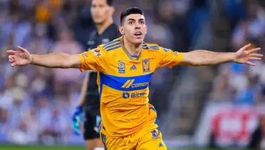 Brunetta anotó el gol pero otro jugador de Tigres es el que brilla | Foto: Excélsior