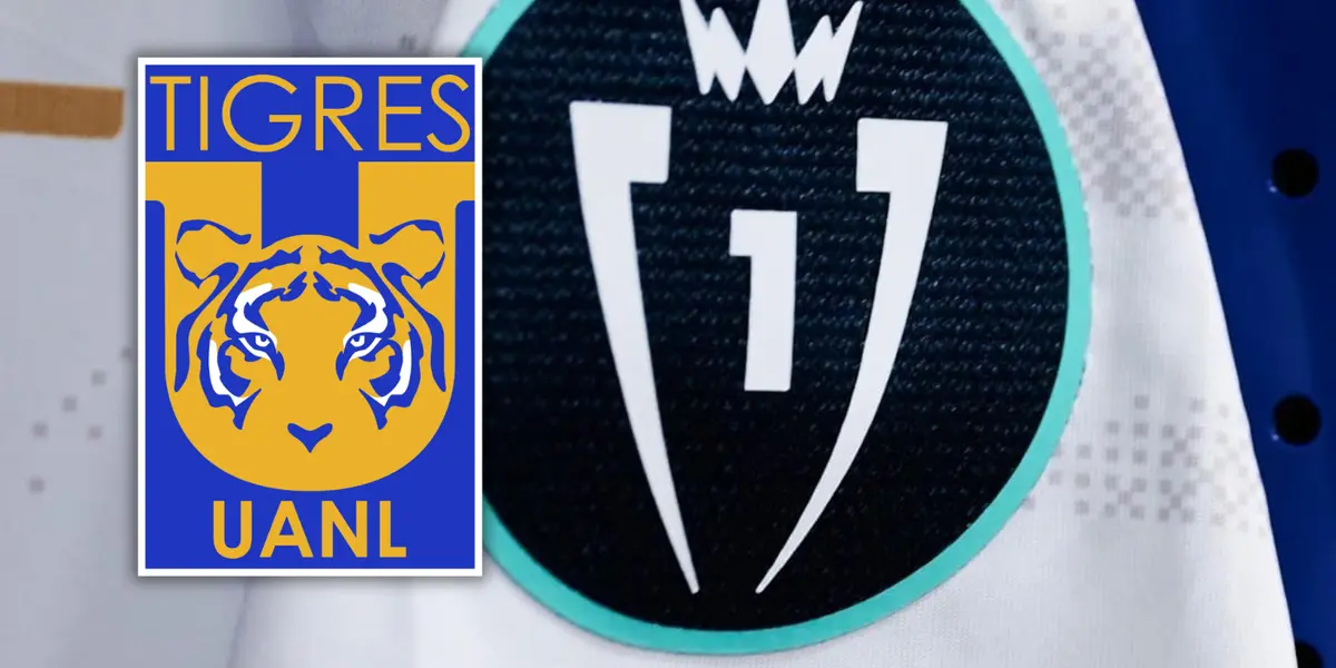 Camiseta de Tigres en Concachampions Foto: Tigres UANL y Escudoteca