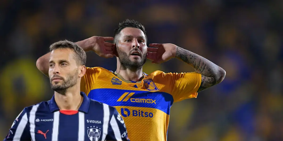 Canales con Rayados y Gignac con Tigres/FOTO: ig Instagram