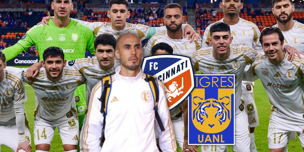 Cincinnati vs Tigres Foto: Tigres UANL y Escudoteca