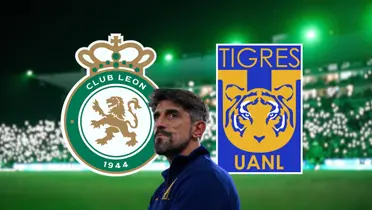 Club León vs Tigres Foto: Escudoteca y Club León