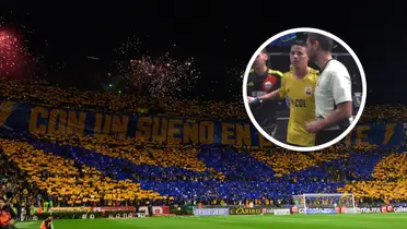 Club Tigres y James Rodríguez Foto: Club Tigres y Captura de X