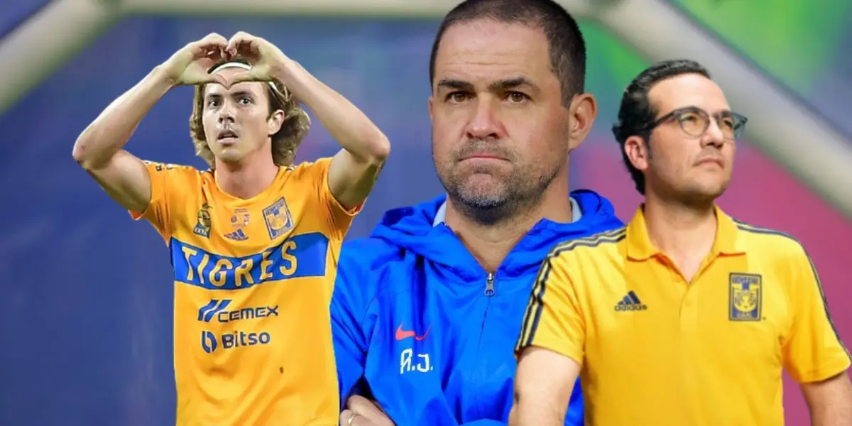 Córdova con Jardine y Culebro/FOTO: Récord