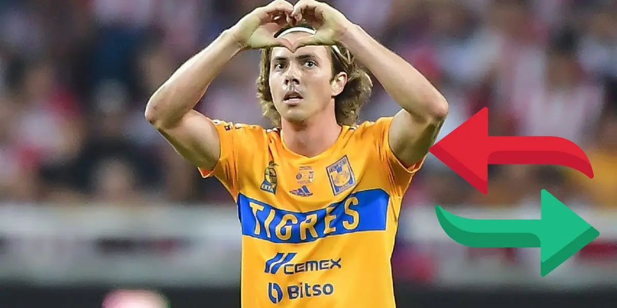 Córdova con Tigres/FOTO: Récord