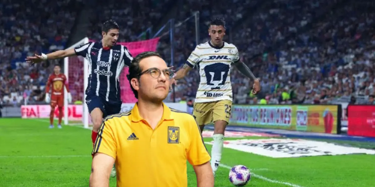 Culebro en el Pumas vs Rayados/FOTO: Juan Fútbol