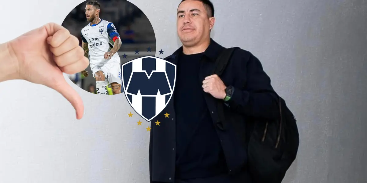 Efraín Juárez y Sergio Ramos Foto: Pumas MX, Rayados, Escudoteca y Pexels