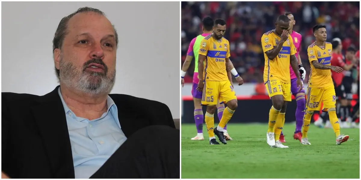El analista y exjugador de la UANL no tuvo freno al hablar sobre el desempeño de los felinos ante Atlas