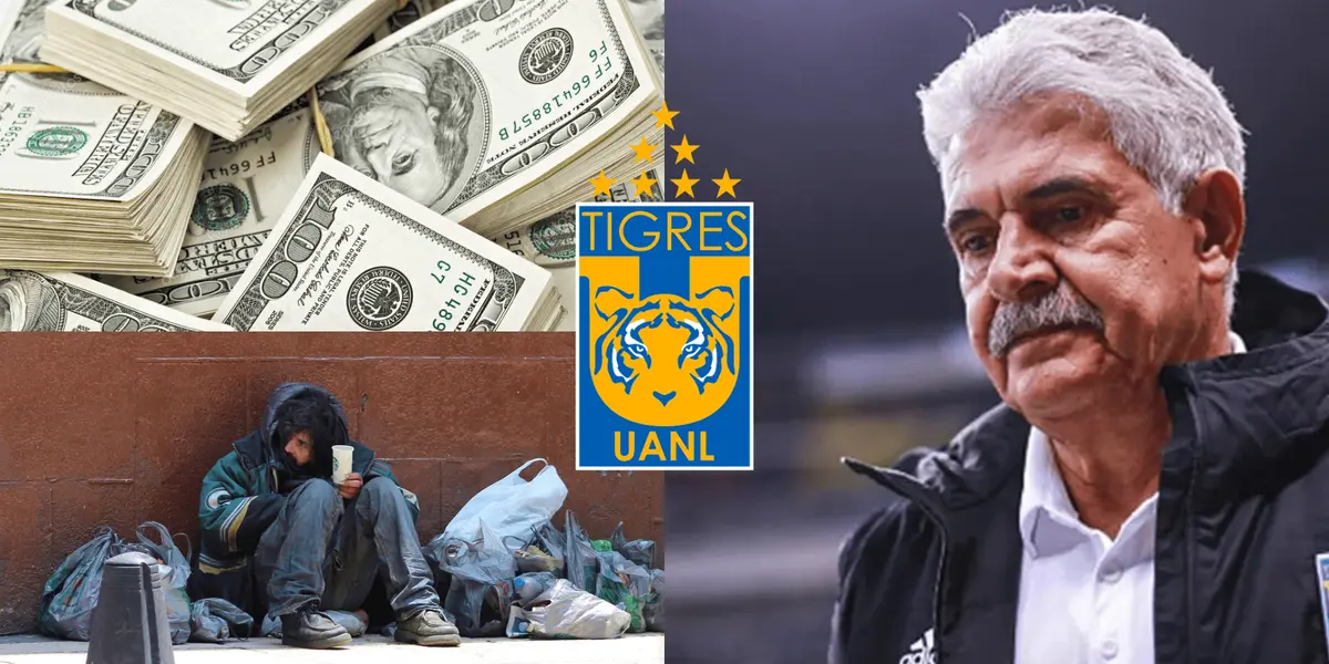 El brasileño amasó una fortuna mientras era entrenador de Tigres