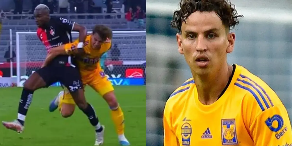 El chileno, a pesar de que fue expulsado, se fue entre aplausos de la afición de Tigres