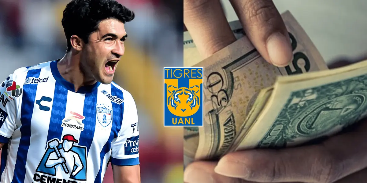 El delantero de Tuzos interesa mucho a Tigres y están dispuestos a abrir la cartera