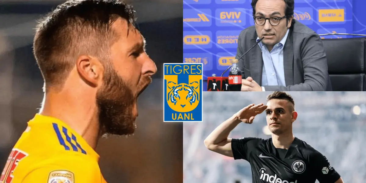 El delantero que Gignac pide para Tigres, no sería Santos Borré