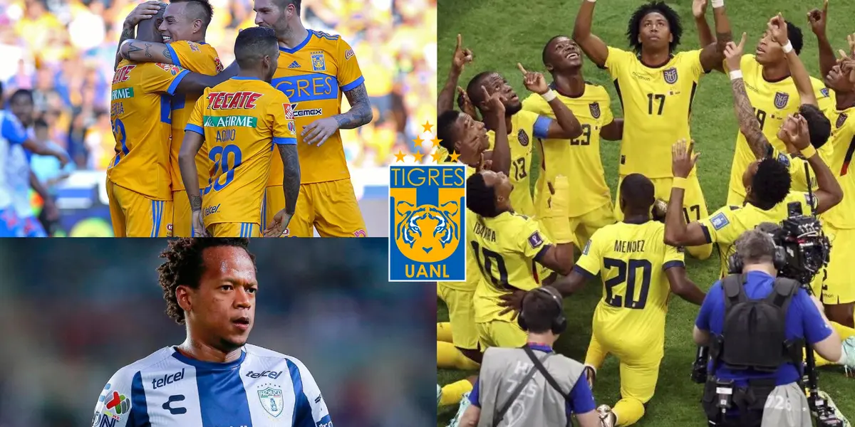 El ecuatoriano es objeto de deseo de Tigres desde el final de la tenporada pasada