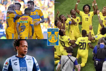 El ecuatoriano es objeto de deseo de Tigres desde el final de la tenporada pasada