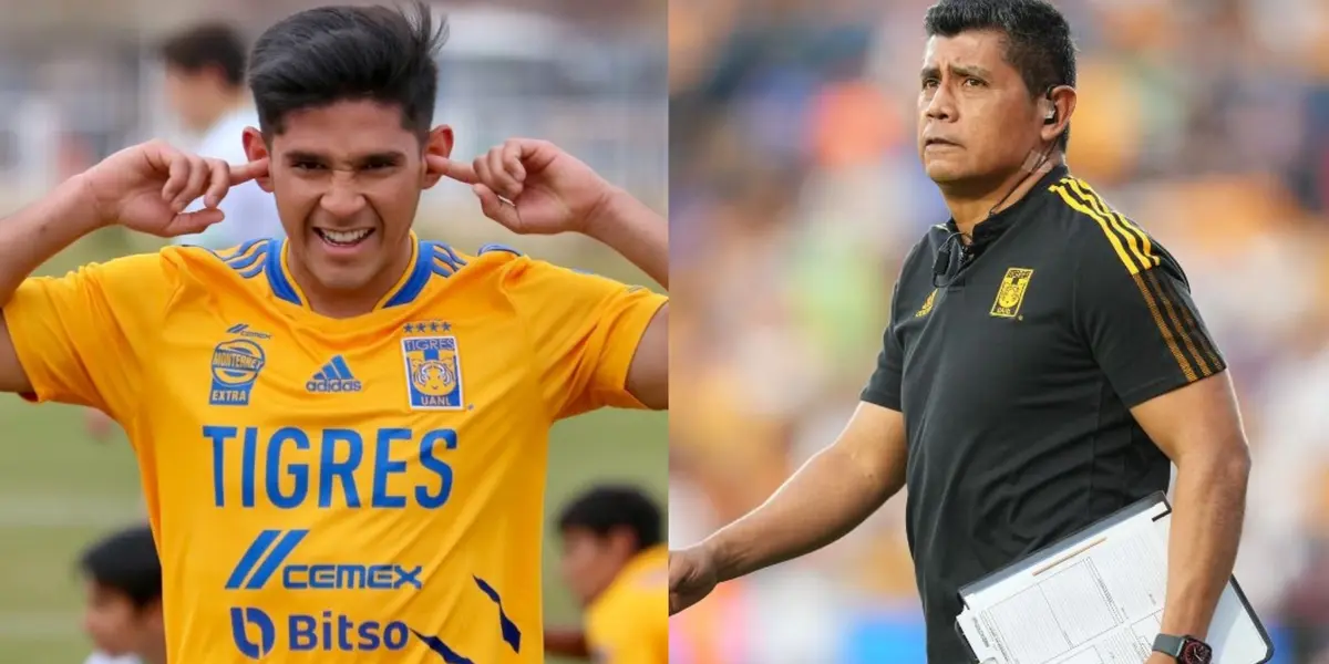 El entrenador de Tigres y sus argumentos sobre por qué no le da chance a uno de los jugadores que se formó en la U de Nuevo León.