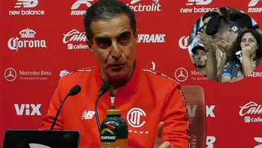 El entrenador del Toluca aclaró el malentendido con los felinos, peor también dejó un comentario picante