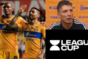 El entrenador uruguayo aseguró que la Leagues Cup les ayudo en entrar en ritmo