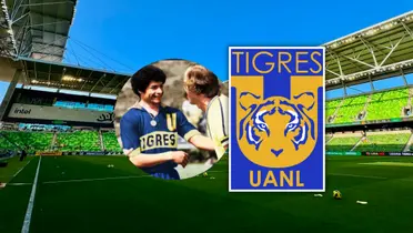 El espectacular homenaje de Tigres a Mateo Bravo Foto: Mateo Bravo en X, Escudoteca y Tigres UANL