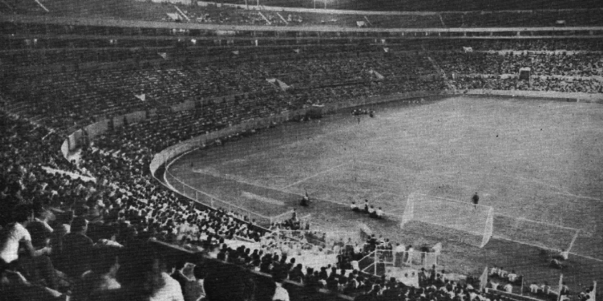 El Estadio Universitario, "El Volcán" en la década de los 60´s / Foto: UANL