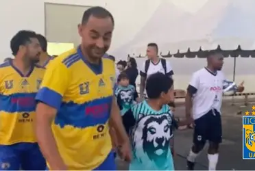 El ex futbolista argentino reapareció después de varios escándalos que tuvo en Nuevo León