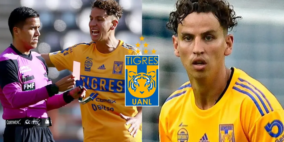 El jugador chileno ha sido borrado por Chima Ruiz de la titularidad de Tigres