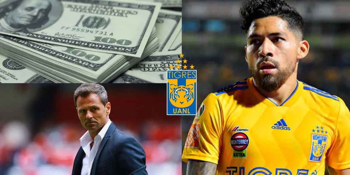 El lateral mexicano es el mejor pagado en Tigres y ahora podría salir del equipo por esa razón